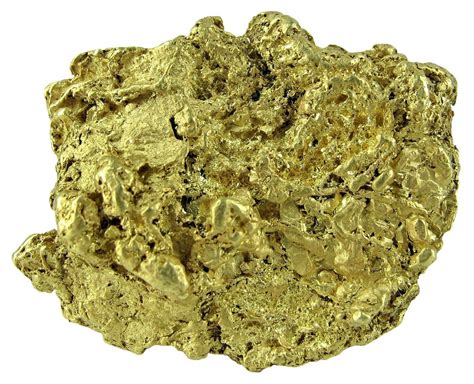 Crude Crystallized Classic Gold Nugget Irocks Fine Minerals