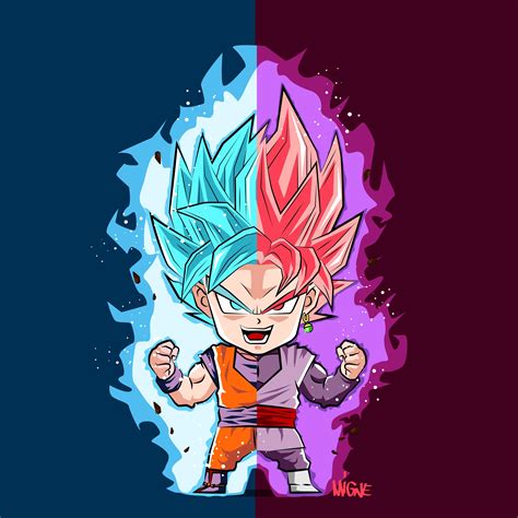 Goku And Goku Black Personajes De Dragon Ball Dibujos Imagenes