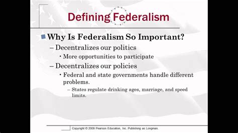 APG 3 1 Federalism Defined - YouTube