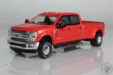 2018 Ford F 350 Dually Pickup Truck With Gooseneck Trailer 164 Scale