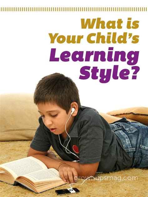 What Is Your Child S Learning Style Artofit