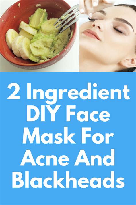 2 Ingredient Diy Face Mask For Acne And Blackheads Today I Will Share