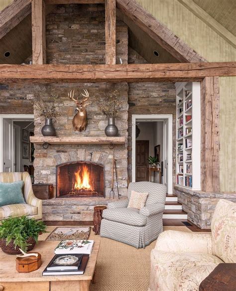 46 Amazing Lodge Living Room Decorating Ideas