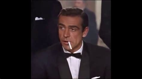 First Ever Scene Sean Connery As 007 In Dr No 1962 Famous Bond James