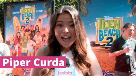 Piper Curda Talks Teen Beach 2 Youtube