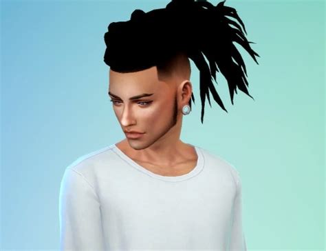 Sims 4 Urban Male Hair Ebonixsims With Images Sims 4 Black Hair