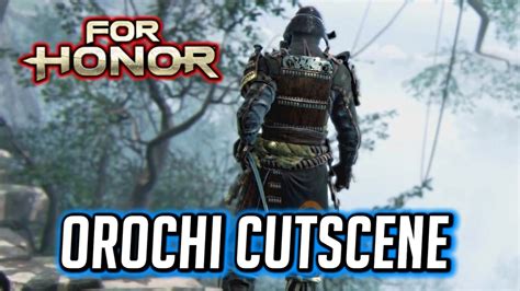 FOR HONOR Orochi S Intro Cutscene Samurai Faction YouTube