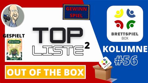 Brettspiel Kolumne Out Of The Box Top Listen Ii Youtube