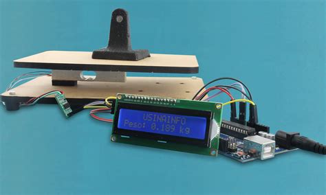 Balança Arduino com Célula de Carga HX711 e Display Blog UsinaInfo