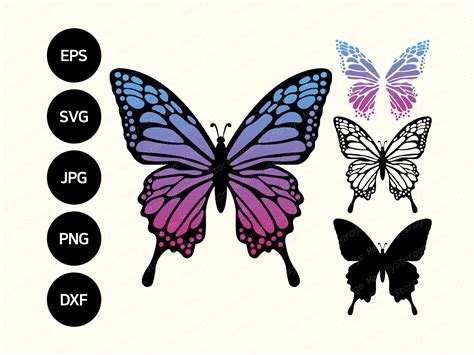 Butterfly Svg For Cricut Butterfly Vector Cut File Etsy Hong Kong