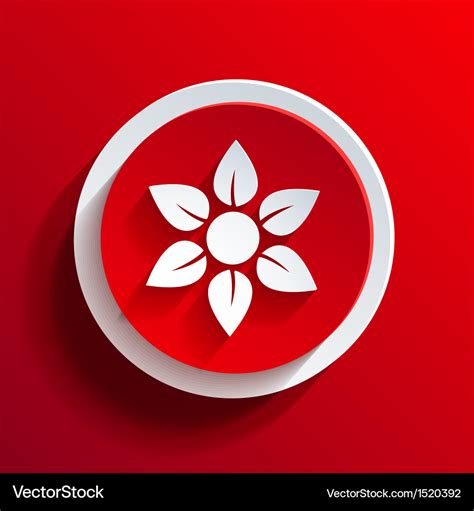 Red Circle Icon Eps10 Royalty Free Vector Image