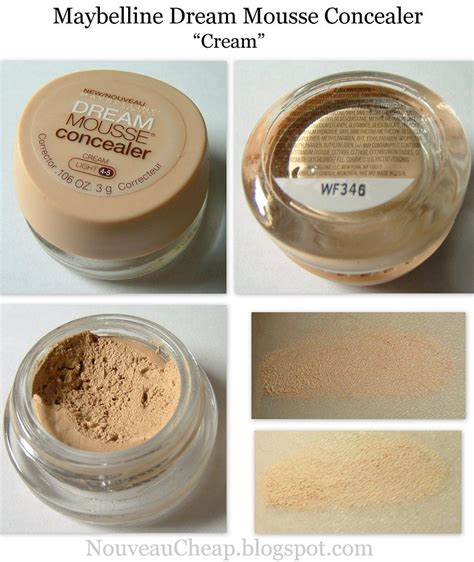 Review Maybelline Dream Mousse Concealer In Cream Nouveau Cheap