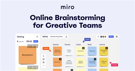 Figjam mixes work and play so that jamming with your team is easy and fun for everyone. Free Online Brainstorming Tool For Creative Teams | Miro