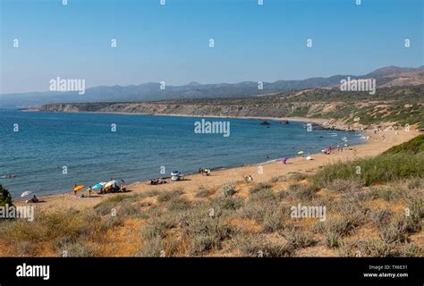Lara Bay Beach On The Akamas Peninsula Cyprus Stock Photo Alamy