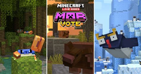 Minecraft Mob Vote 2023 Discover The 3 Mobs And How To Vote At