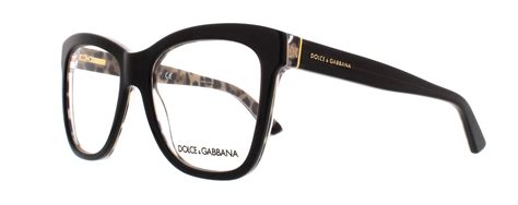 Dolce And Gabbana Eyeglasses Dg 3212 2857 Black Leo 54mm