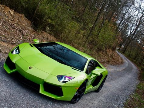 Aventador Green Lamborghini Lp700 Supercars Italian Cars