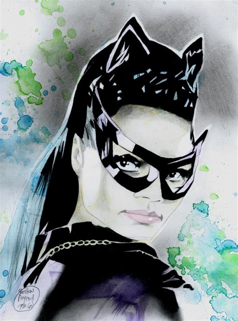 Catwoman~66 In Shelton Bryants 66 Comic Art Gallery Room