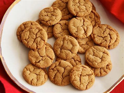 Spicy Ginger Snap Cookies Recipes Cooking Channel Recipe Cooking