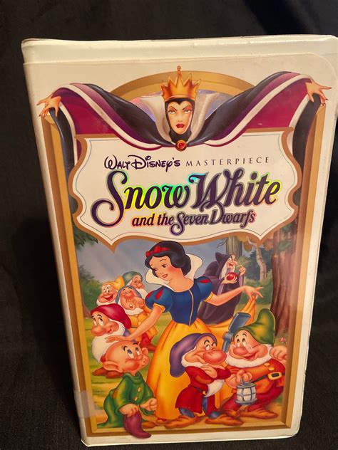 Walt Disney Vhs Videos Snow White And The Seven Dwarfs Fantasia With