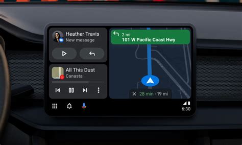Weather App Di Android Auto Kini Hadir Dengan Ukuran Besar