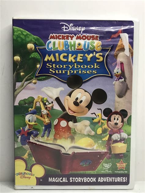 Mickey Mouse Clubhouse Mickeys Storybook Surprises Dvd 2008 New
