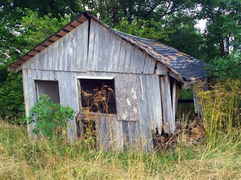 Abandoned Run Down Shed Stock Photo Image Of Shed Growth 9870314
