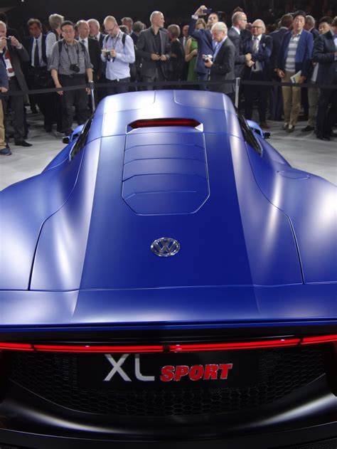 Volkswagen XL Sport Concept Gets Ducati Power Details Live Photos