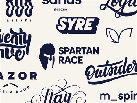 Logos And Lettering 2017 By Miguel Spinola On Dribbble