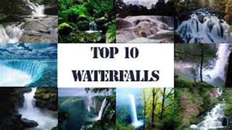 10 Most Beautiful Waterfalls In The World And Locations