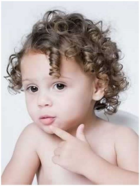 Bananas give you beachy waves, apparently. Curly Hair Style For Toddlers And Preschool Boys | Toddler ...