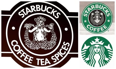 Mermaid Siren Princess How The Starbucks Logo Evolved
