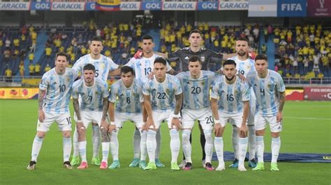 Se Confirmó La Lista De Jugadores De La Selección Argentina Para La