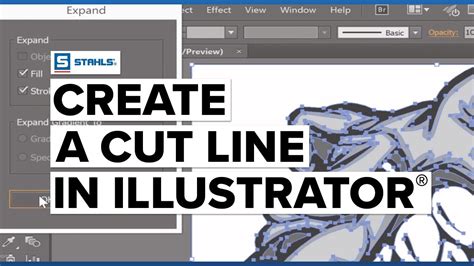 .in the stroke palette, select round cap, top row of icons, the middle one. How to Create a Cut Line in Adobe® Illustrator® - YouTube