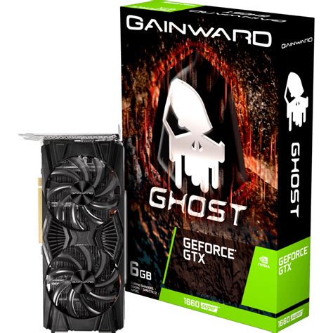 Placa De Vídeo Gainward Geforce Gtx 1660 Super Ghost Dual 6gb Gddr6