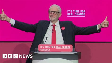 General Election 2019 Labour Launches Radical Manifesto Bbc News