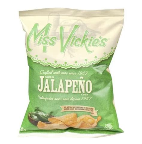 Miss Vickies Jalapeño Potato Chips Snack Size Oh Canada Candy