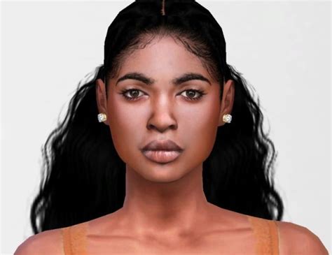 Sims 4 Black Female Skin Cc Sims Galaxy