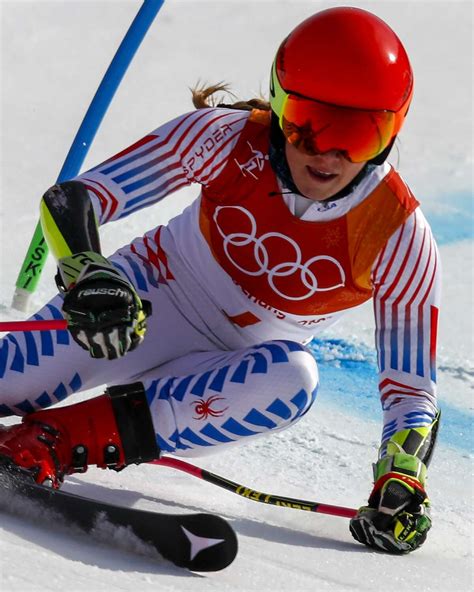 Us Skier Mikaela Shiffrin Wins Olympic Giant Slalom Gold Medal