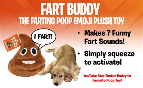 Poop Emoji Farting Plush Toy Makes 7 Funny Fart Sounds Simply