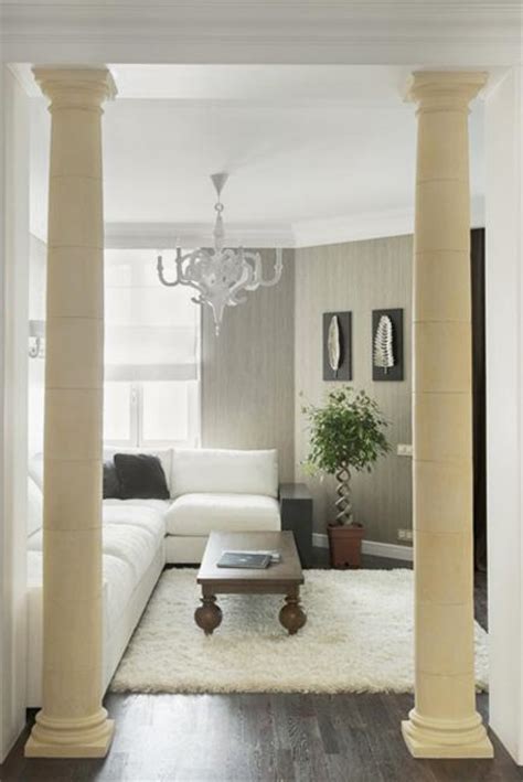 35 Modern Interior Design Ideas Incorporating Columns Into Spacious