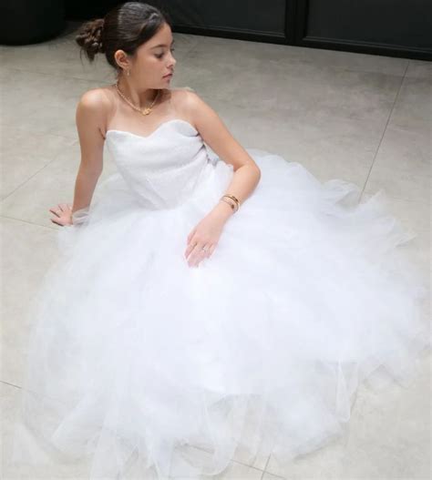 look kendra kramer wears a white tulle dress for her 13th birthday preview ph