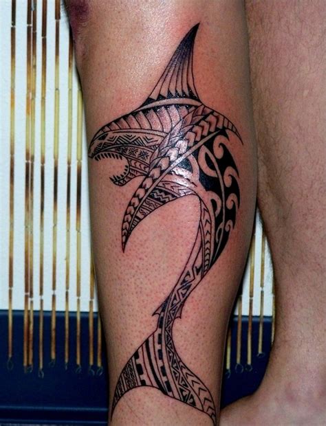15 Awesome Tribal Shark Tattoos Only Tribal