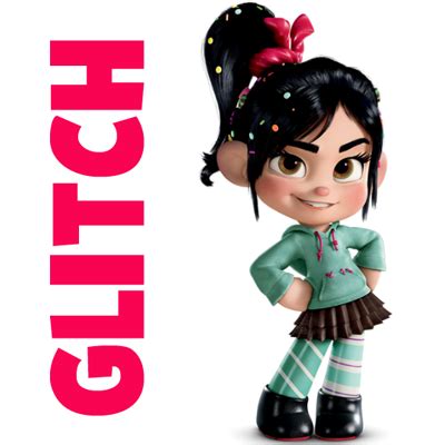 Sharpie (or something to draw with). How to Draw Vanellope Von Schweetz or Glitch from Wreck it ...
