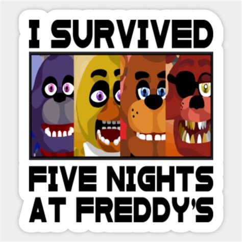 Fnaf Five Nights At Freddys Security Breach Fnaf Pegatina