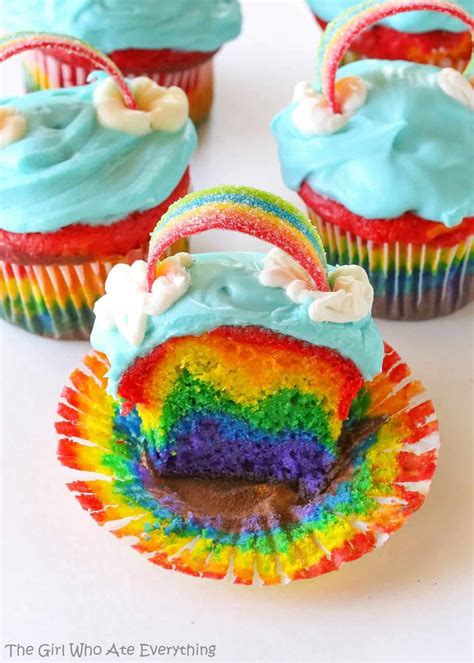 The 25+ best rainbow cupcakes ideas on. Rainbow Cupcakes - The Girl Who Ate Everything