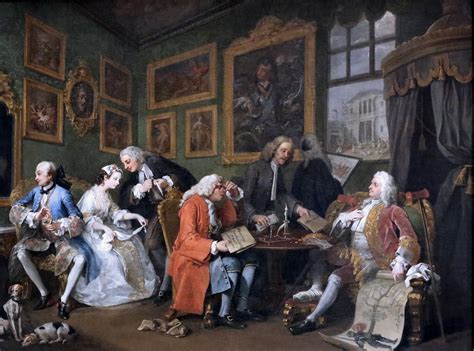 Img1543 William Hogarth 1697 1764 Londres The Marriage A La Mode