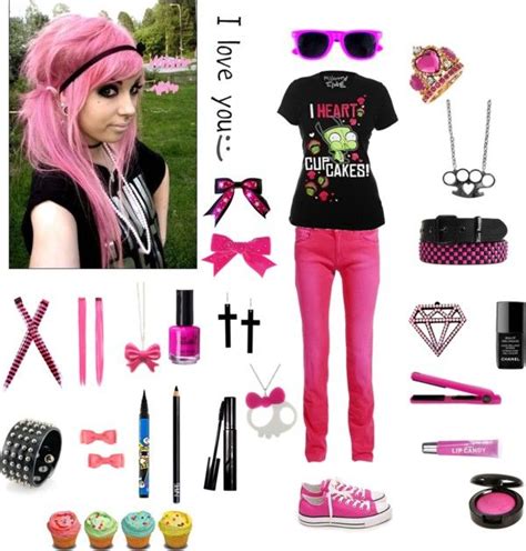 Scene Pretty Clothes Again In Pink By Nasialove Liked On Polyvore