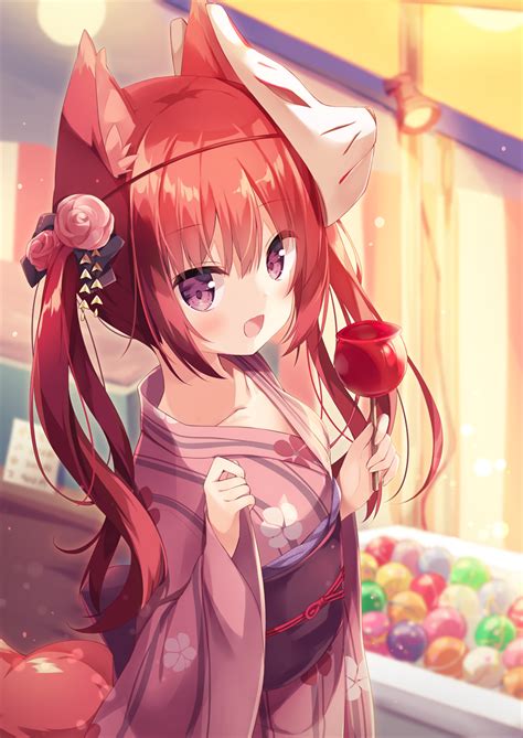 Cute Little Fox Girl Original Aromatic Anime