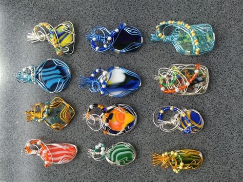 Work By Annie Dotzauer I Am Constantly Wire Wrapping Pieces Here Are A Few Examples Wire